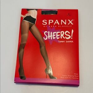 New SPANX Sheers Tummy Shaper in Red Packaging